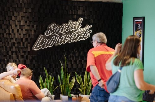 Social Lubricants Sign